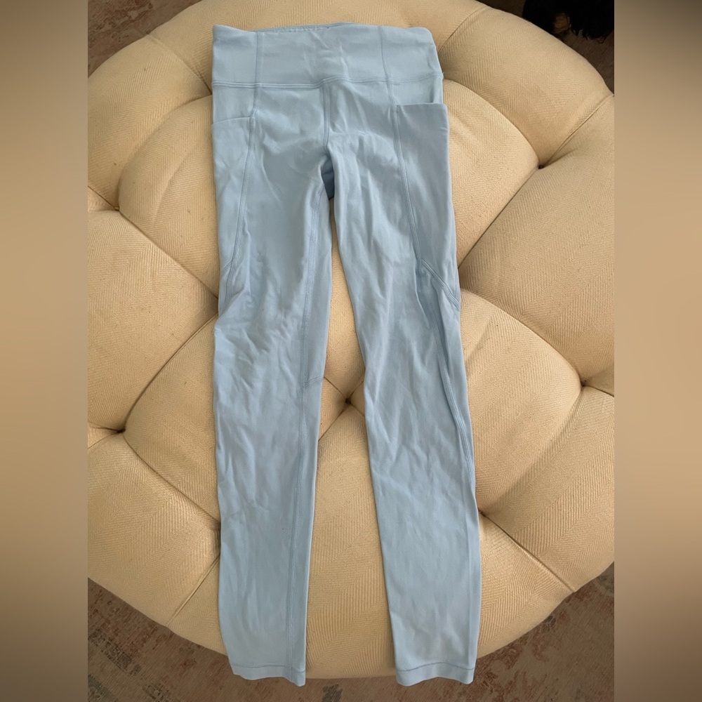 Athleta Girl Sky Blue Leggings